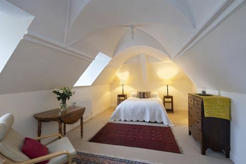 Hálószoba egy gyönyörű ingatlan Somersetben