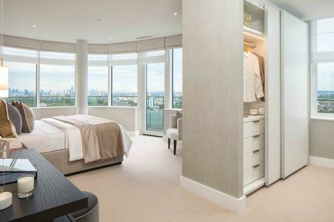 Lombard Wharf - London - penthouse - hálószoba - Harrods Estates