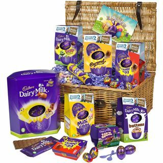 Cadbury ünnepe húsvéti kosár