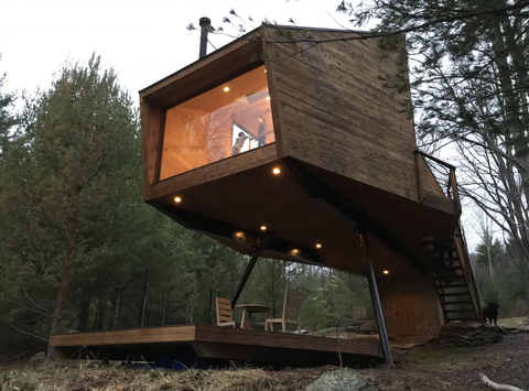 willow treehouse airbnb catskills New York