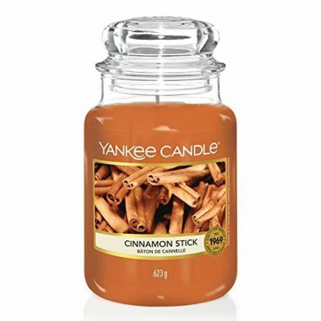 Yankee Candle Fahéjrúd nagy üveges gyertya