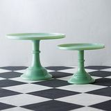 Jadeite Cake Stand