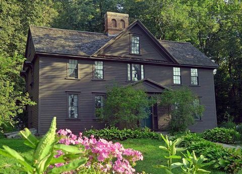 Louisa alcott gyümölcsösházát Concordban, Massachusetts-ben