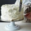 Ennek a sima fehér tortanak van egy ünnepi meglepetés benne!