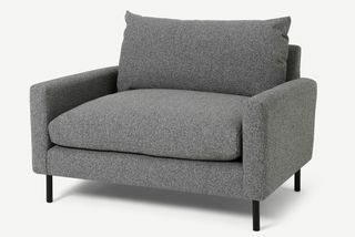 Russo Loveseat, szürke, újrahasznosított szövés