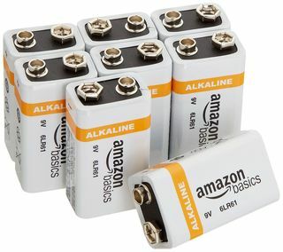 AmazonBasics 9 voltos alkáli elemek 