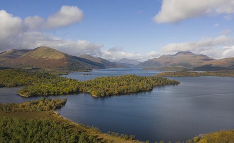 Eladó egy 103 hektáros, a dél-tó lomond nyugati partjánál fekvő sziget