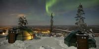 Most már szánkózhat az Északi-sarkvidék körül egy új vadonban lévő kabinban, hogy kövesse az északi fényt