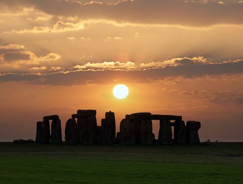 Stonehenge, az UNESCO világörökség része.