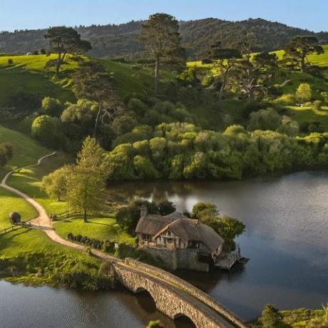 A gyűrűk urától származó hobbiton most az airbnb-n