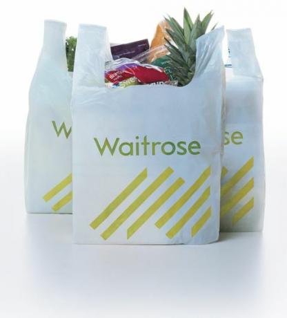 Waitrose műanyag tasak