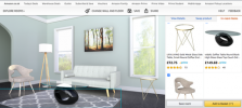 Amazon bemutatóterem: virtuális nappali, amelyet vásárlás előtt ki kell próbálni