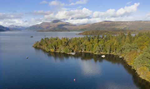 Eladó egy 103 hektáros, a dél-tó lomond nyugati partjánál fekvő sziget