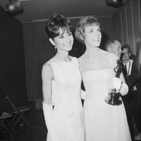 Audrey Hepburn és Julie Andrews és Oscar