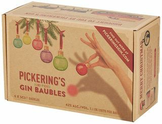 Pickering által kézzel szedett Gin Baubles ajándékkészlet - 6 x 5cl