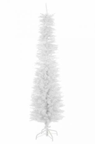 6ft fehér vékony vonalú karácsonyfa