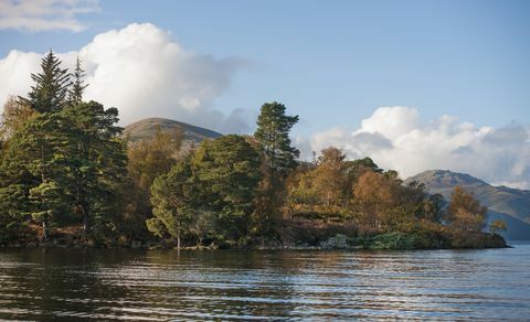 Eladó egy 103 hektáros, a dél-tó lomond nyugati partjánál fekvő sziget