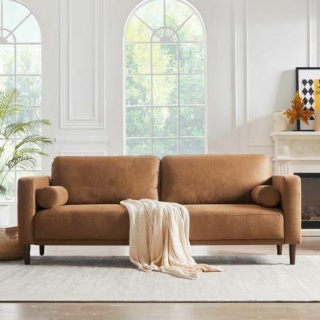 Négyszögletes karú kanapé