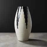 Siena fekete-fehér váza