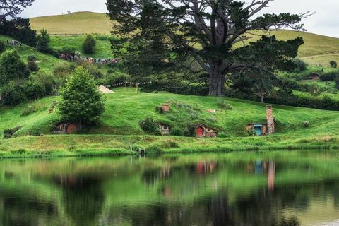 hobbiton filmkészlet