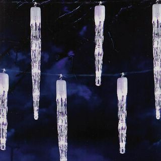 24 Chaser Icicle LED lámpa - fehér