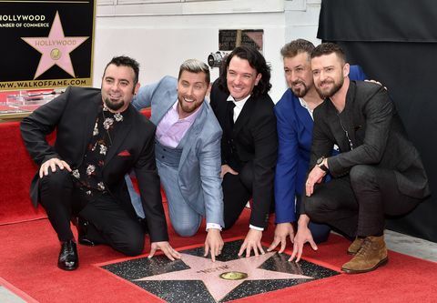 Az NSYNC megtisztelte csillagot a hollywoodi hírnév sétán