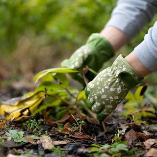 Mikroszálas kertészeti kesztyű - közepes