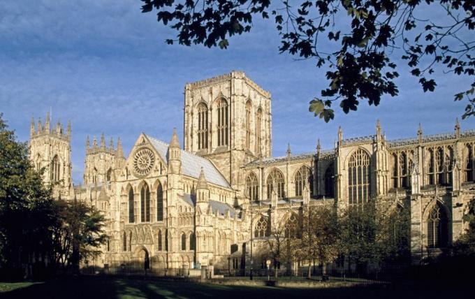 york minster katedrális templom, york városa