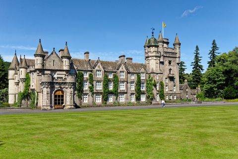 Balmoral Castle skót királyi család rezidenciája