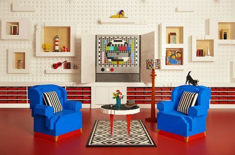 Airbnb - Lego House - nappali