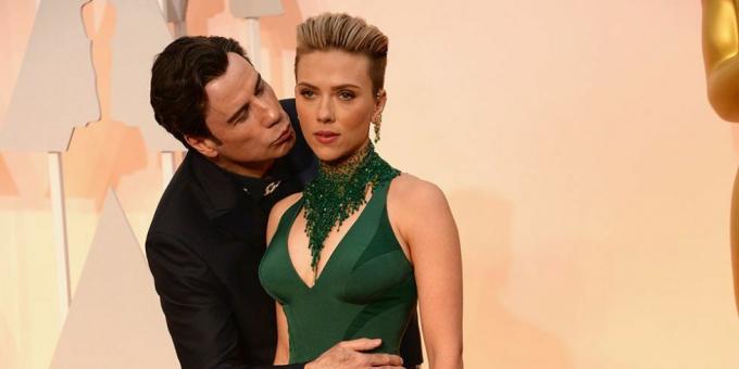 john travolta skarlát johansson oscar