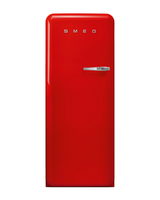 Smeg 9,22 mp. Felső fagyasztó hűtőszekrény, piros