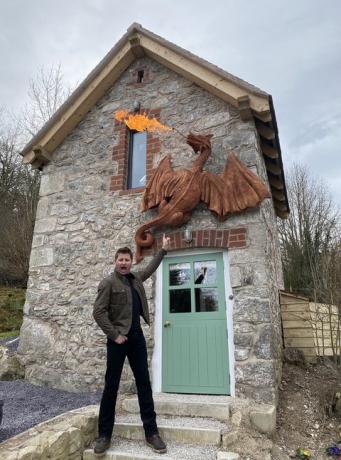 George Clarke csodálatos terei, a 4. csatorna, az észak-walesi sárkányház