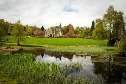 Rothes Glen House - Skócia - Rothes - Skót kastély - kertek - Savills