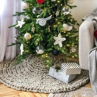 Karácsonyfa szoknya Óriás kötött