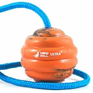 Nero Ball Ultra TM - Kutyakiképző labda kötélen - Gyakorló és jutalmazó játék kutyáknak