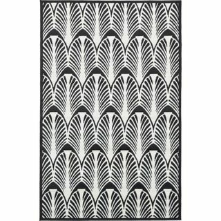 Sidney fekete / elefántcsontos szőnyeg
