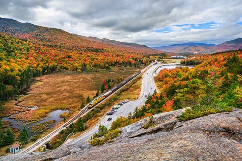 crawford notch festői vasút