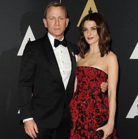 Daniel Craig színész és rachel Weisz színésznő részt vesz a 7. éves kormányzói díjátadón a ray dolby bálteremben Hollywood Highland-ben