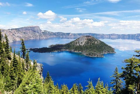 kráter-tó kráter-tó nemzeti parkban, oregon