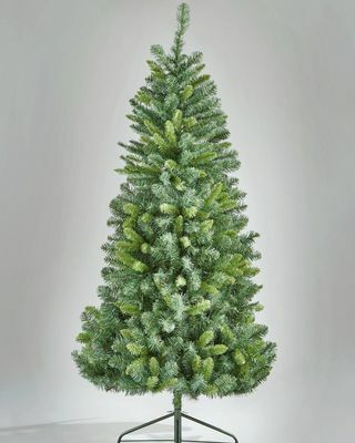 6 láb helytakarékos fél karácsonyfa