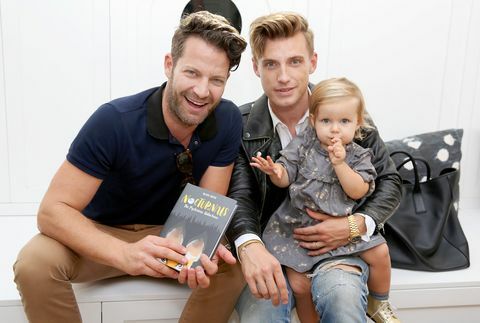 Nate Berkus és Jeremiah Brent, Poppy Brent-Berkus lányával