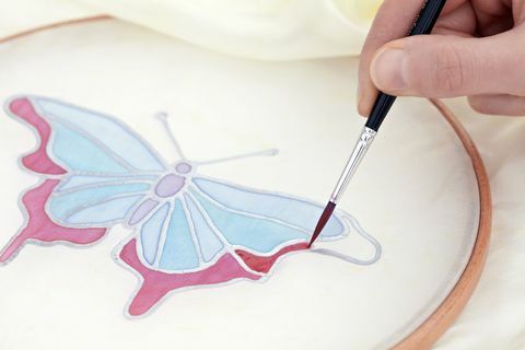 Festés egy pillangó
