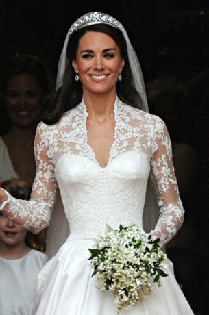 Kate Middleton, Cambridge hercegnő, esküvői csokor