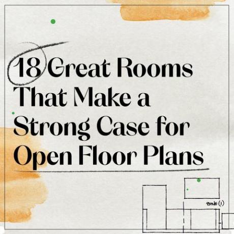 18 remek szoba, amelyek nagyszerű alapot jelentenek a nyitott alaprajzok számára