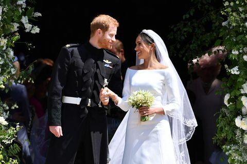 Harry herceg feleségül veszi Mrs. Meghan Markle-t - Windsori kastély - menyasszonyi csokor