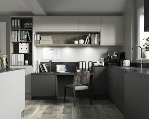 A wickes beépített íróasztallal felszerelt konyhákat dob ​​piacra, hogy elősegítse saját irodaterületének kialakítását