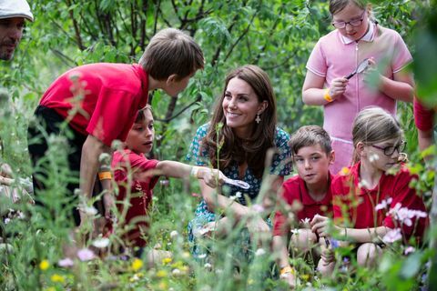 A Cambridge-i hercegnő meglátogatja a Hampton Court Virágfesztivált