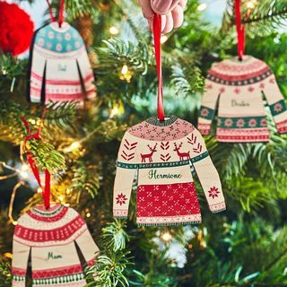 Személyre szabott karácsonyi pulóver készlet