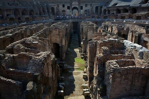 római colosseum tiszta hypogeum